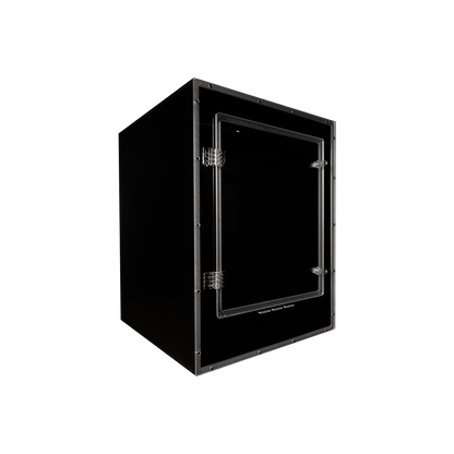 18"x18"'x24" PVC Reptile Habitat – Clear Front, Swing Open Doors