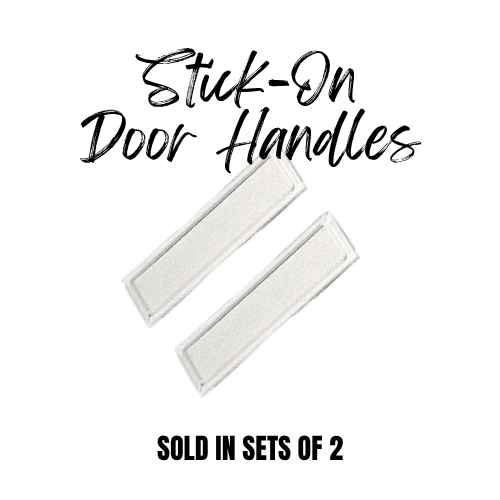 Stick-On Finger Pulls for Sliding Reptile Habitat Doors – Clear (2-Pack)
