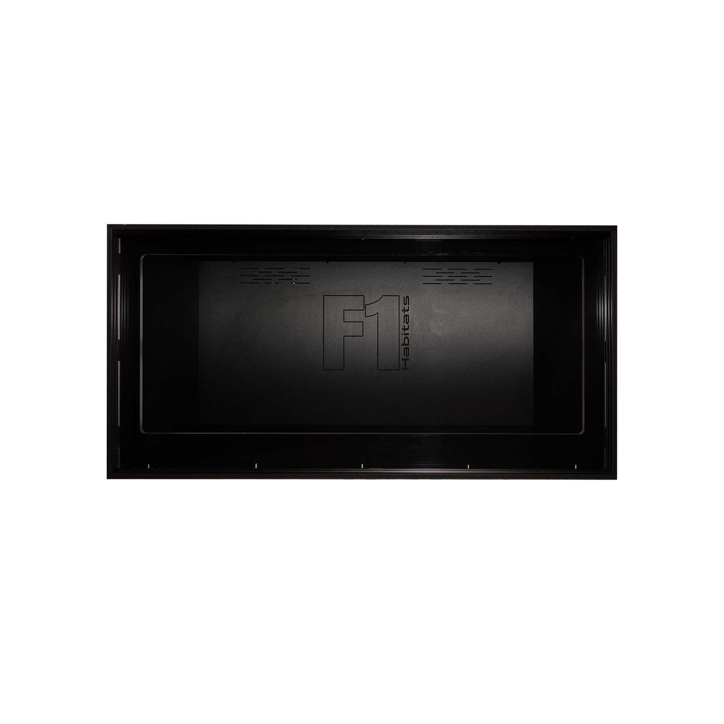 4'x2'x2' PVC Reptile Enclosure – Clear Front, Sliding Doors