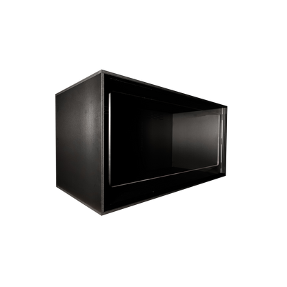 4'x2'x2' PVC Reptile Enclosure – Clear Front, Sliding Doors